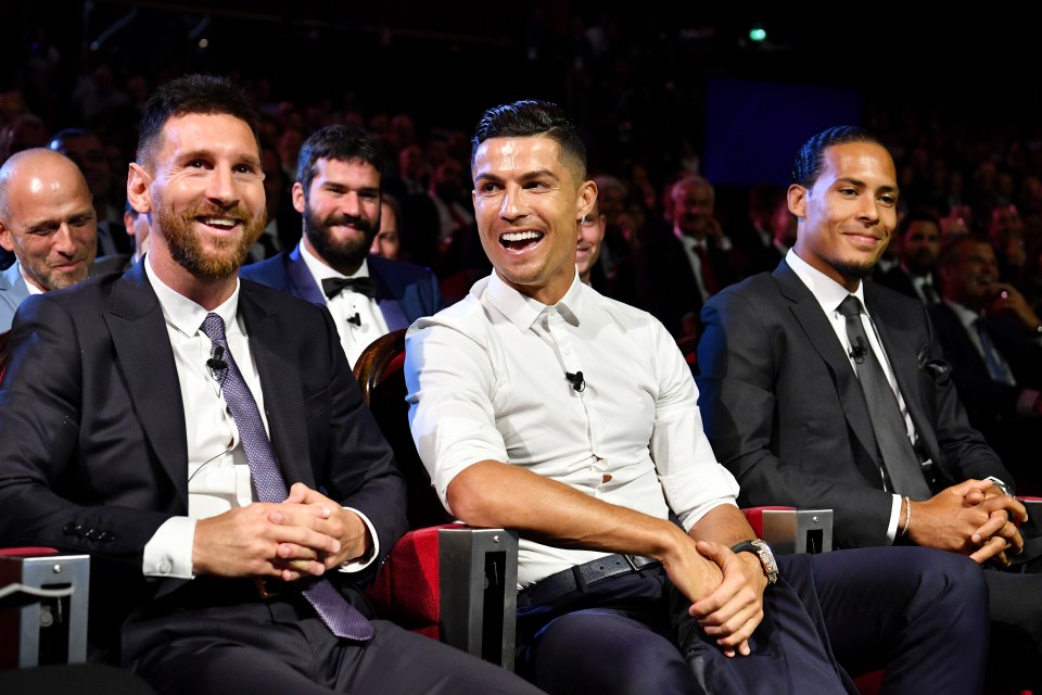  Lionel Messi and Virgil van Dijk have both been with Juventus to join Ballon d'Or rival Cristiano Ronaldo