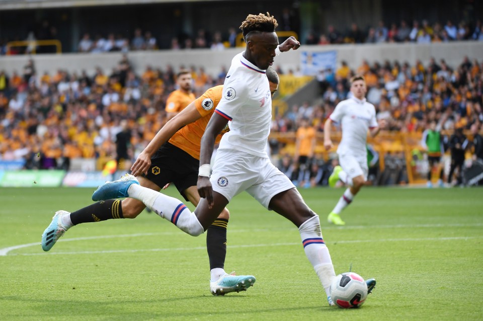  Tammy Abraham scored a hat-trick in the September meeting between Chelsea and Wolves