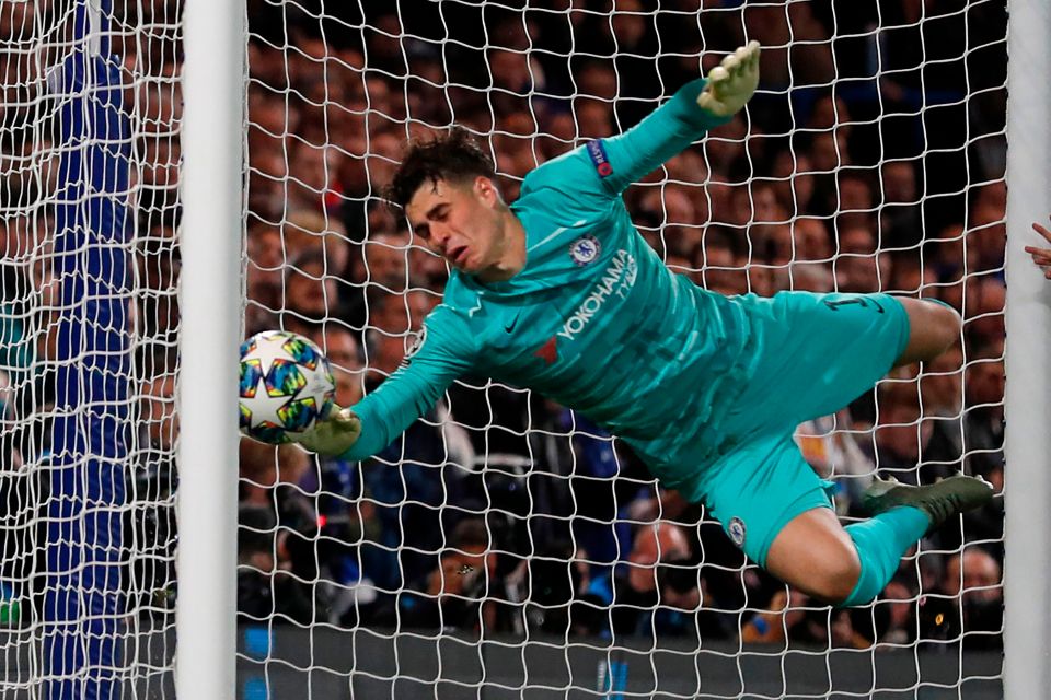  Kepa Arrizabalaga has had an underwhelming season between the sticks for Chelsea