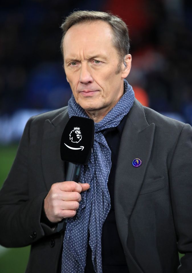  Lee Dixon does not approve of the defender's new hairstyle