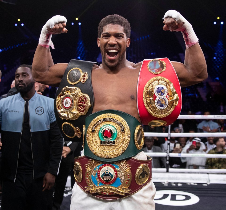  Anthony Joshua wants to fight the winner of Wilder vs Fury