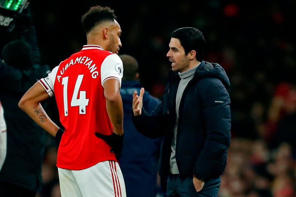  Arteta is planning an Arsenal clear out which includes Aubameyang