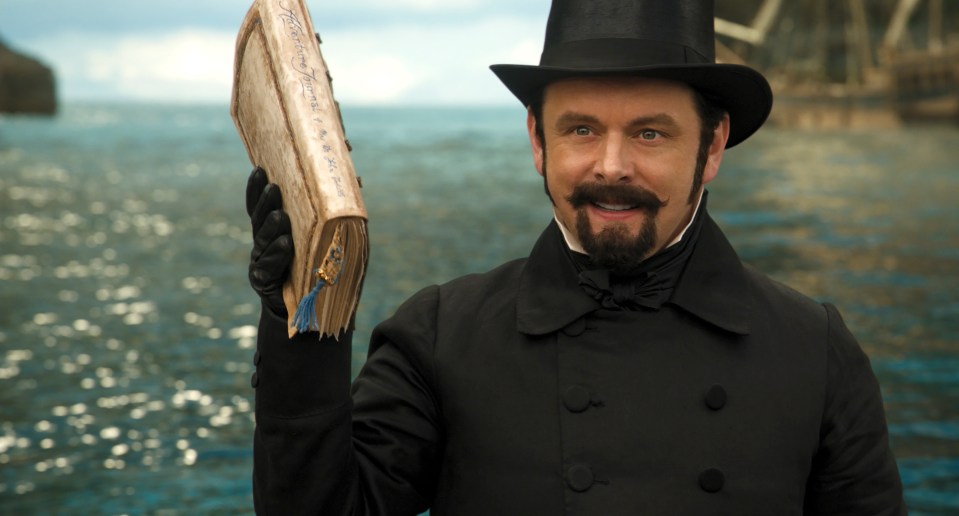  Michael Sheen plays Dr. Blair Müdfly in Dolittle