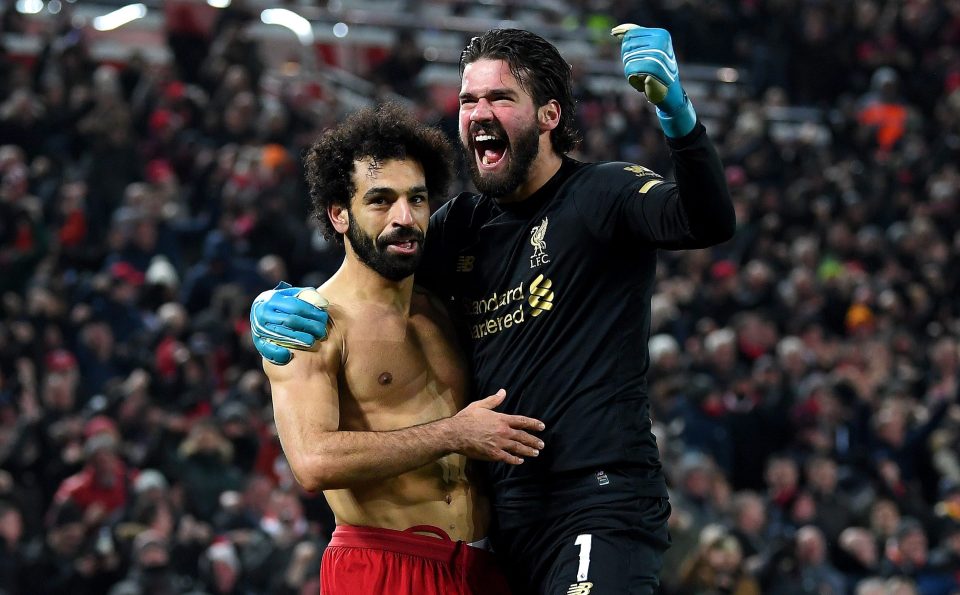  Liverpool duo Mohamed Salah and Alisson have been among Liverpool's standout stars this season