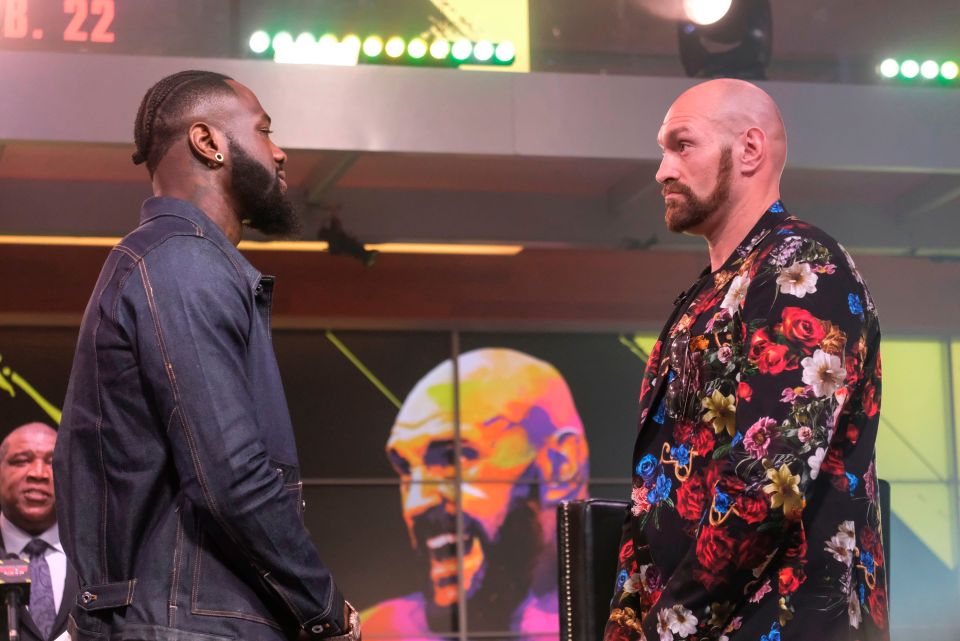  Deontay Wilder and Tyson Fury rematch on February 22