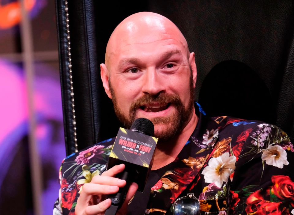  Tyson Fury is just two weeks away from his second meeting with Deontay Wilder