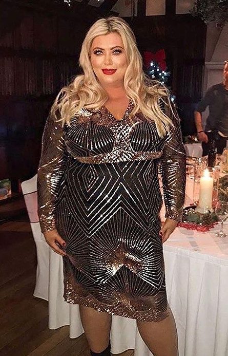  Gemma has slimmed down a lot lately, losing a remarkable 2st