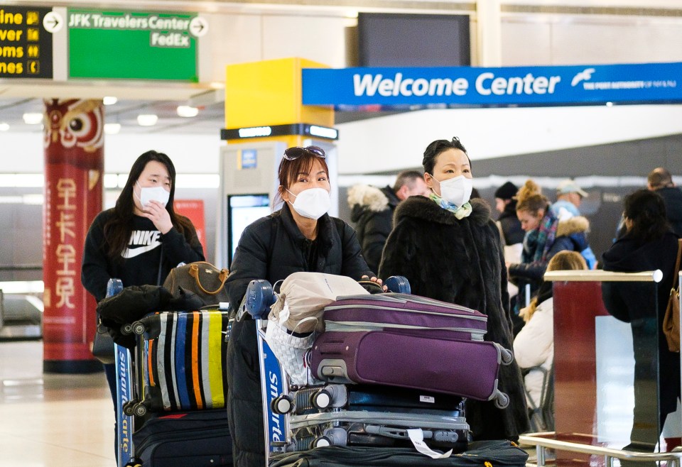  Coronavirus - People all over the world are wearing face masks to stop infection