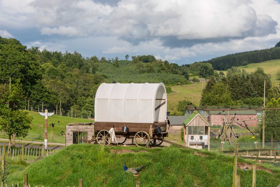  The site 'offers opportunity for chalets or glamping pods to be developed'