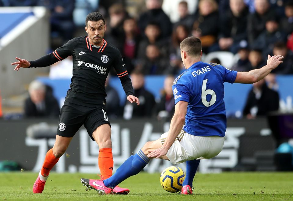  Pedro drew one foul from Jonny Evans but that was his only involvement of note