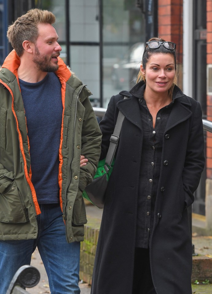  Alison revealed how she and David Stuckley, 36, got engaged in September