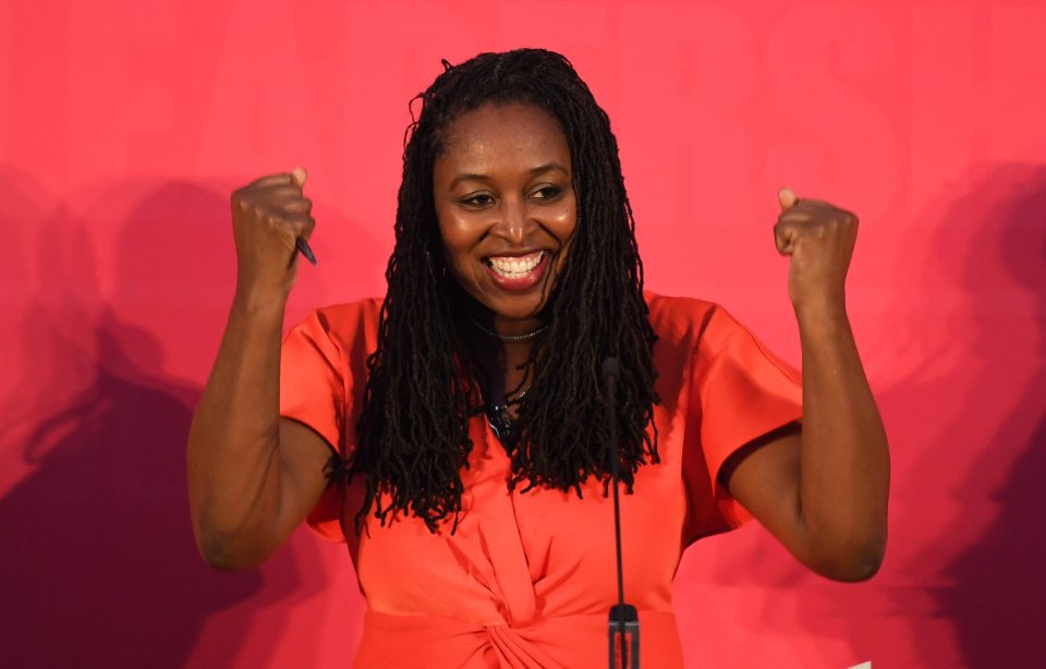  Dawn Butler was furious over the mistake