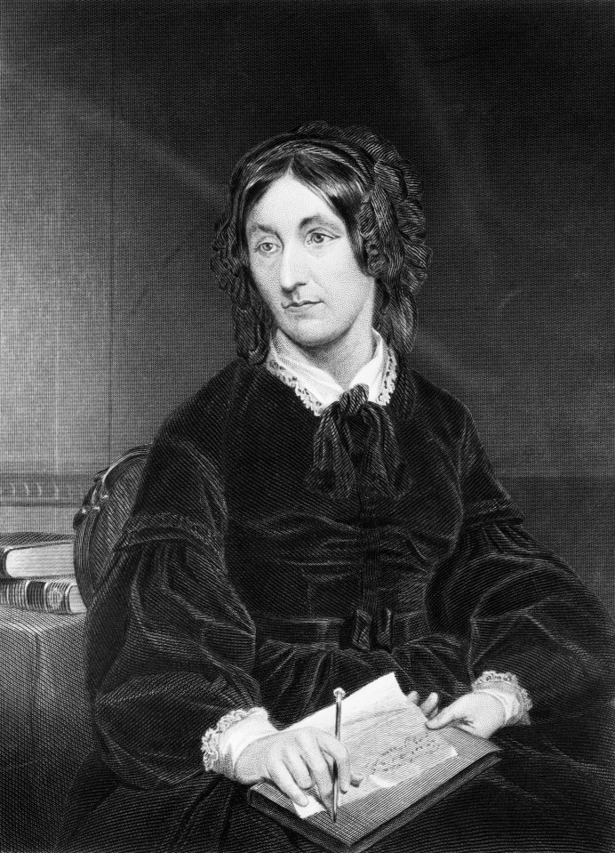  Mary Somerville's portrait of her with pen and paper