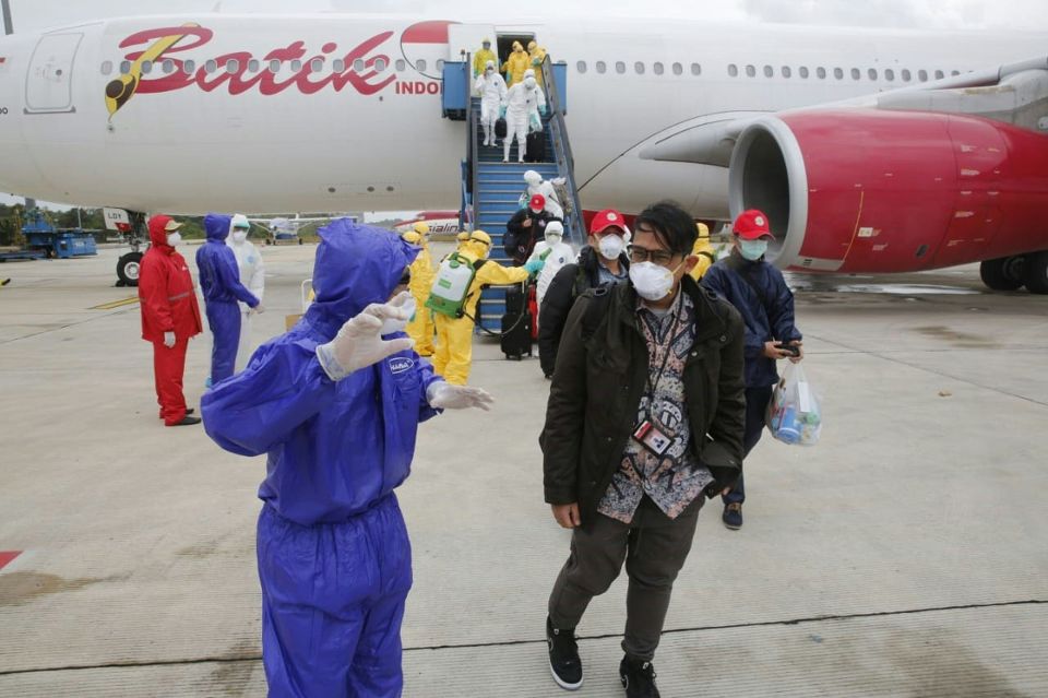  Indonesia lobbied China to allow the students to leave the coronavirus-affected region