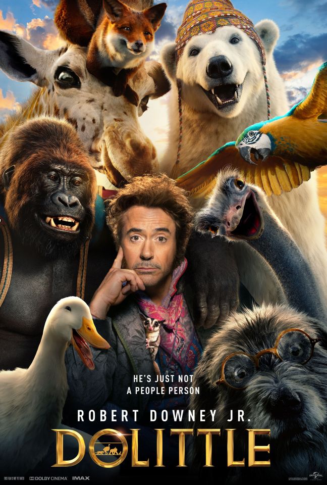  The latest adaptation of Doctor Dolittle starring Robert Downey Jr