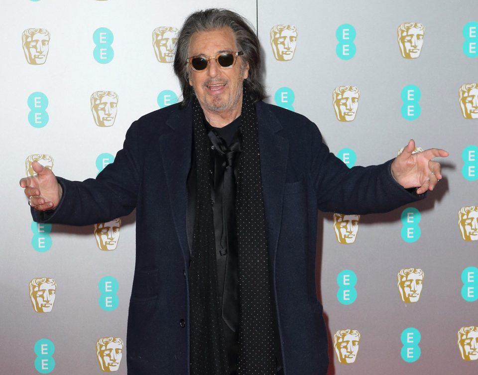  Al Pacino took a tumble while on the red carpet