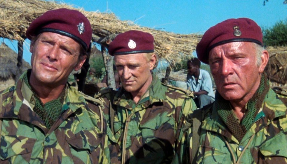 The former British Army majors antics inspired 1978 movie The Wild Geese, starring Roger Moore, Richard Harris and Richard Burton