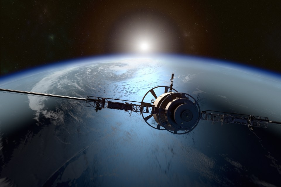 Russia says the spacecraft is only used to check up on other Russian satellites (stock)