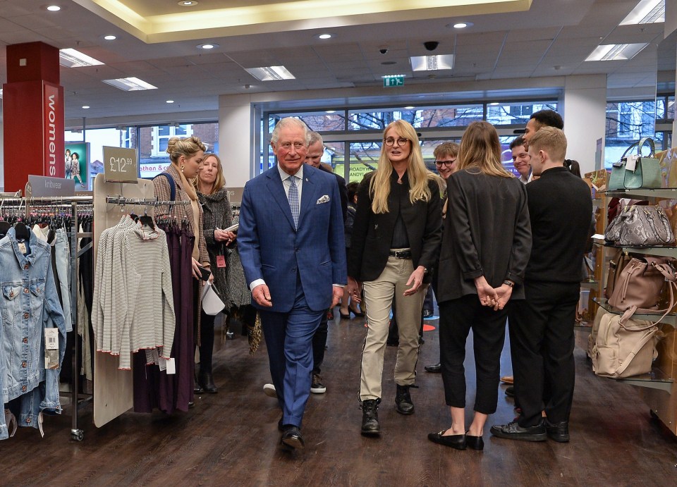 The prince told one staff member that he did not expect the store to be so “bright” and “luxurious” as he walked through the clothing and homeware aisles