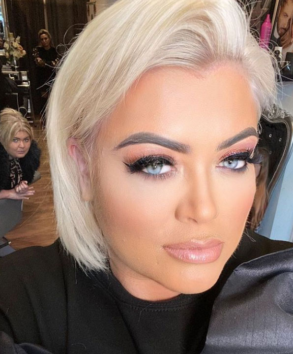  Gemma Collins unveiled a dramatically glam new look today