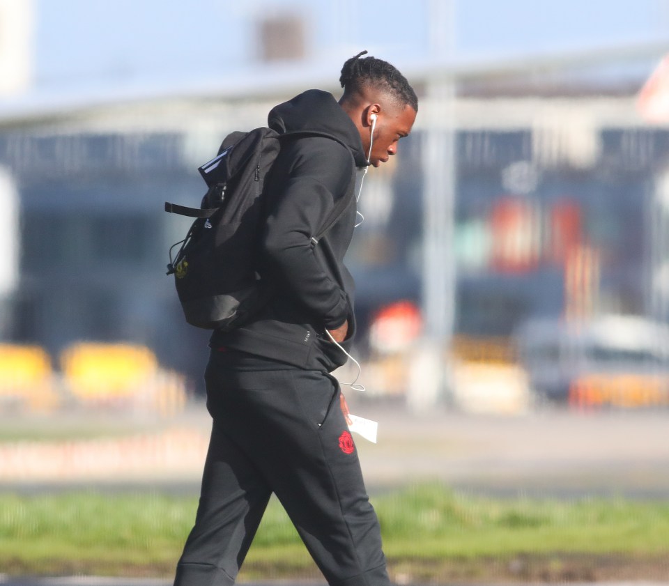  Aaron Wan-Bissaka's first season at United hasn't gone exactly to plan