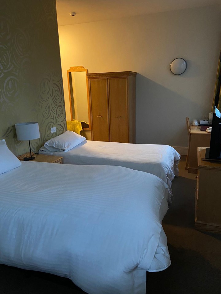 The rooms inside the Milton Keynes hotel