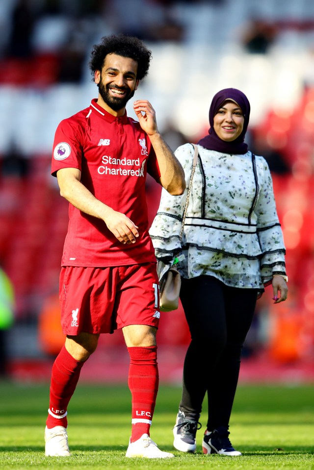  Mo Salah and his wife Magi welcomed their daughter in the same week as Henderson's son was born