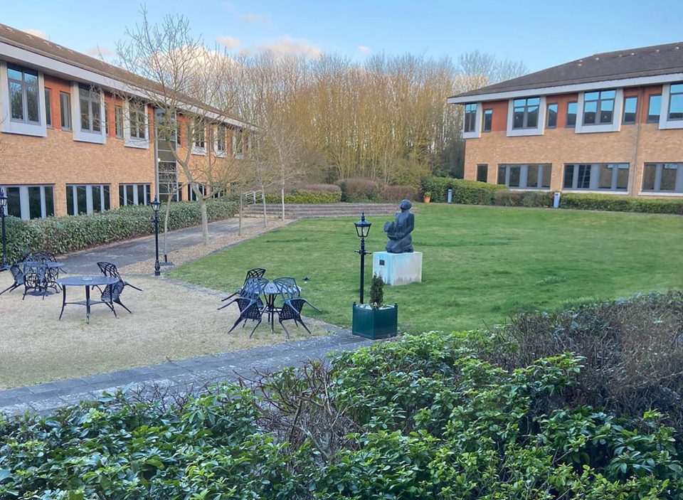  The Kents Hill Park conference centre and hotel, where Brits repatriated from Wuhan, China, are being monitored