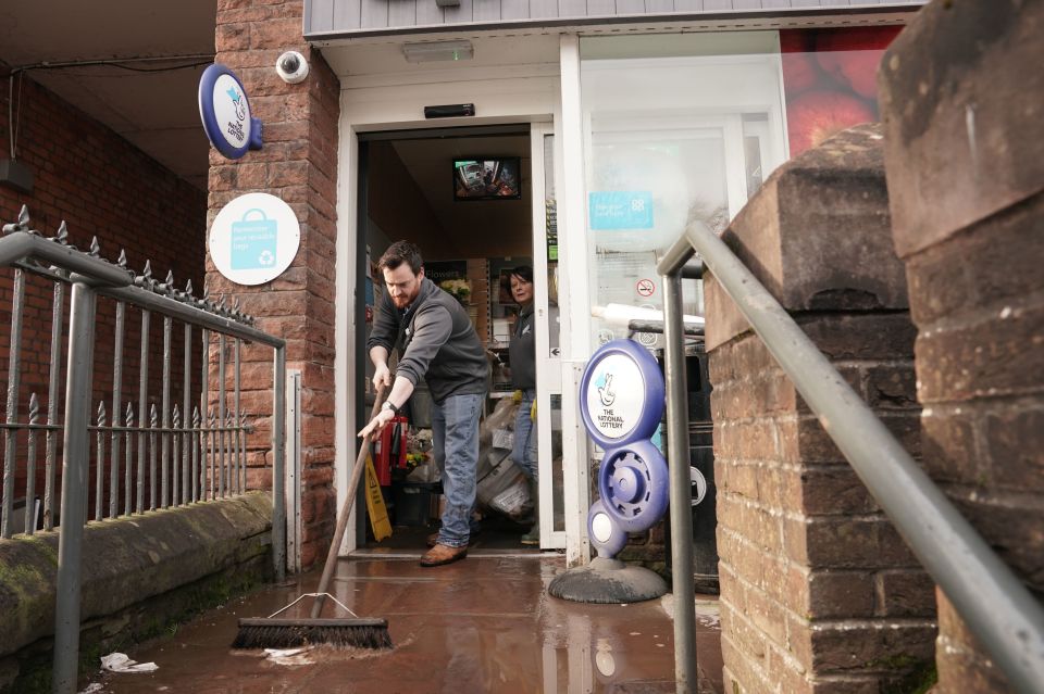  Flooding has devastated shops and homes in Yorkshire