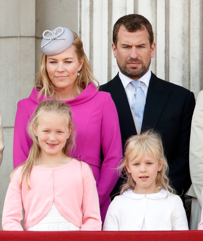  It is the second royal split in a week and comes after the Queen’s grandson Peter Phillips, top right, is to separate from his wife Autumn Kelly, top left