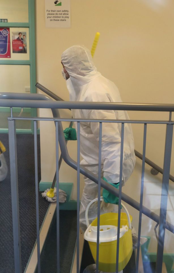  The total number of people infected in the UK has doubled in 24 hours to eight