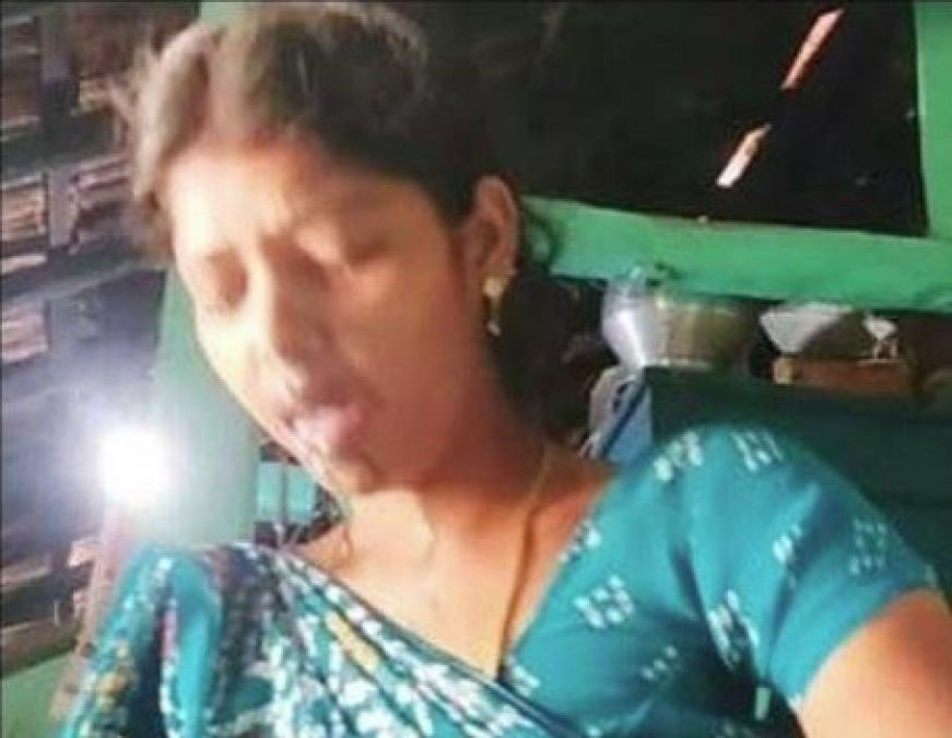  Anitha, a mum of two from India, filmed herself ingesting poison after reportedly being banned from TikTok