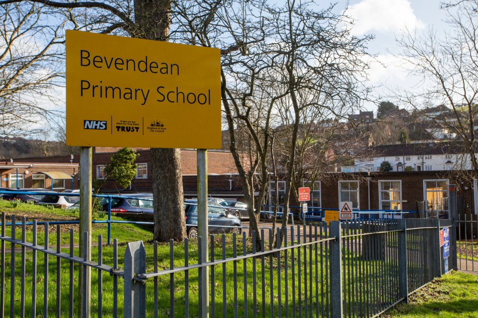 A mother of a child at Bevendean Primary School said she was ‘shaking with fear’ after learning one of its teachers had contact with a coronavirus patient