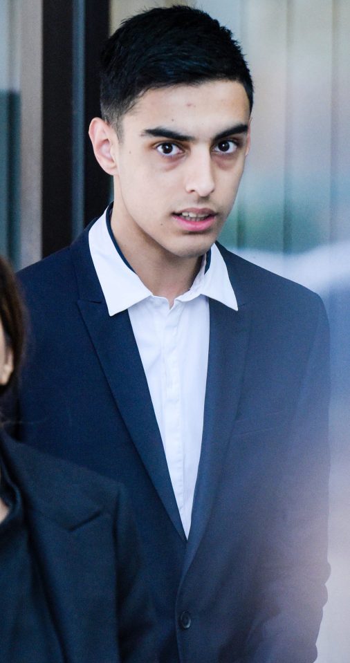  Chowdhary, 18, went on trial last year, identified only as "Boy B", alongside Joshua Molnar after the death of their friend Yousef Makki, 17, in Hale Barns, Cheshire