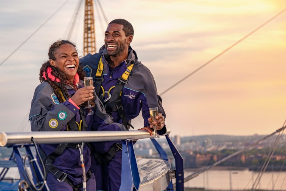  Experience climbing the O2 Arena roof in London at half the cost with O2