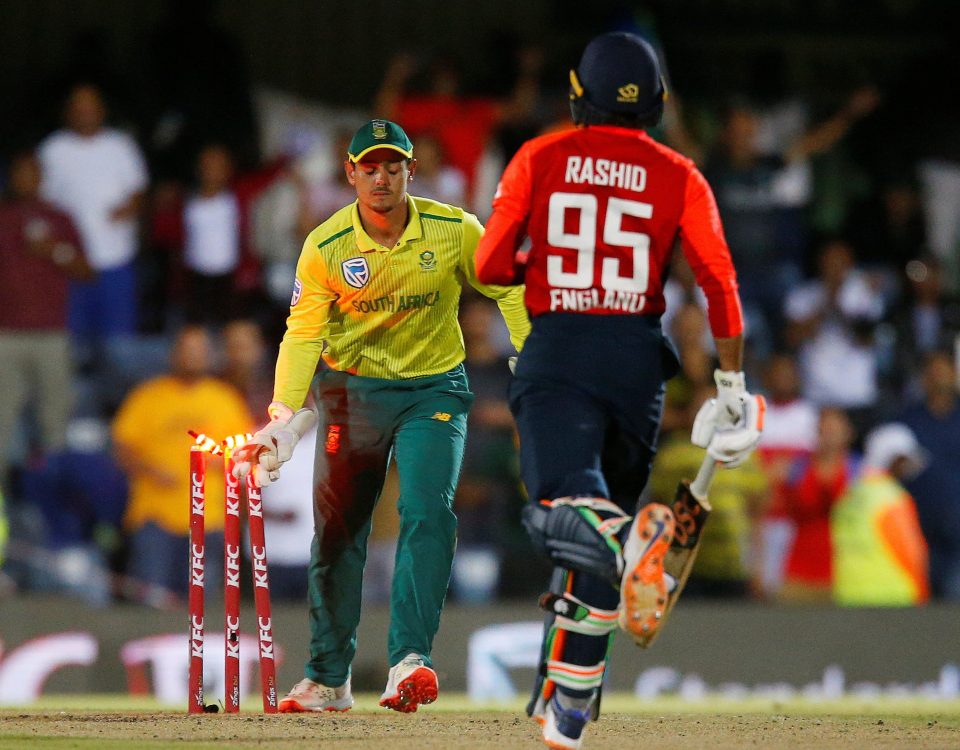  South Africa complete their incredible turnaround win as Quinton de Kock runs out Adil Rashid