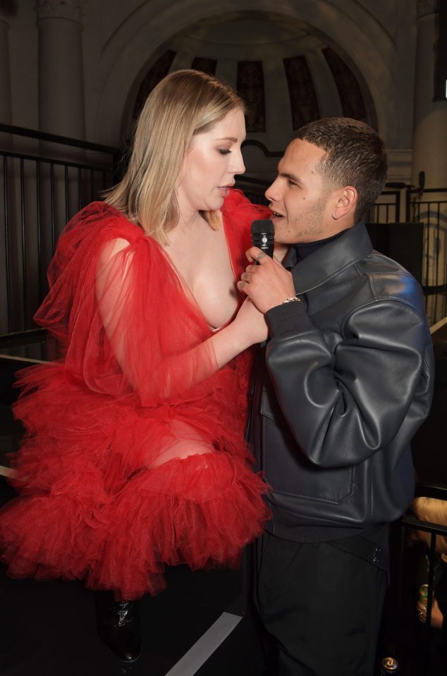  Rapper Slowthai pawed at comedian Katherine Ryan at the NME awards ceremony