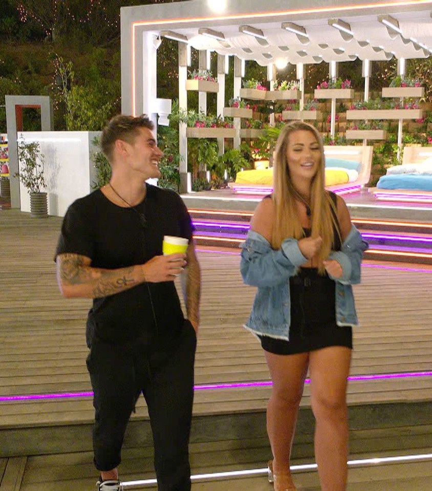 Shaughna Phillips has insisted she did flirt with Luke Mabbott