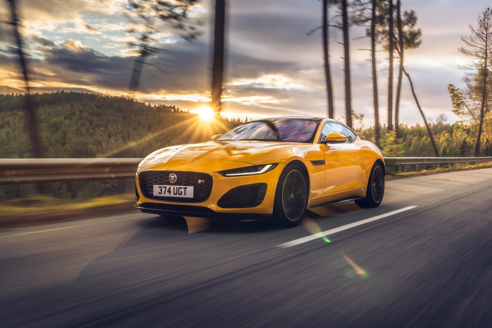 The Jaguar F-Type comes with three different engine versions