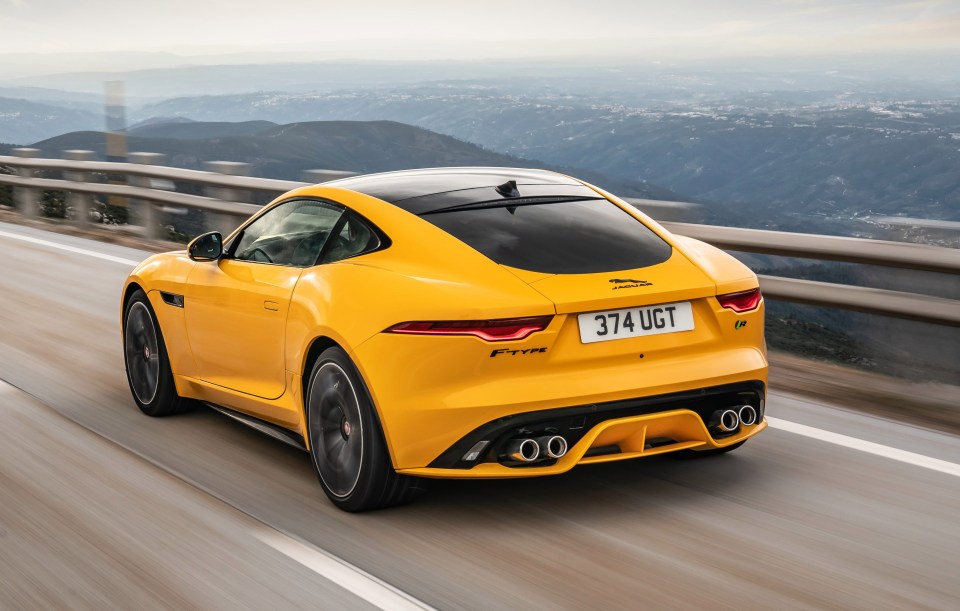 You could spend all day just looking at the F-Type