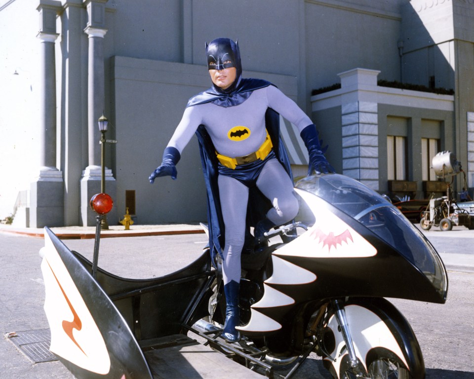  Adam West in the TV show Batman