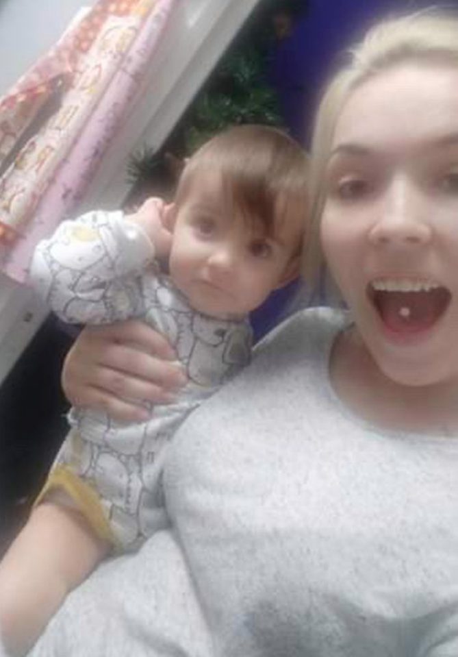  Stephanie Adlam and eight-month-old James have been given the all-clear after test results showed they did not have coronavirus