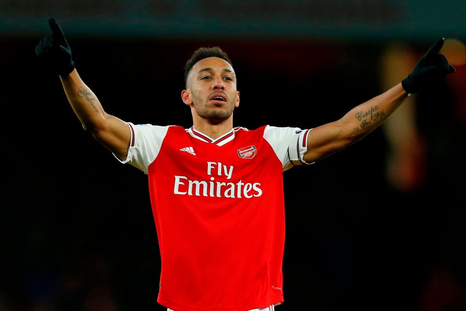  Pierre-Emerick Aubameyang scored as Arsenal beat Newcastle 4-0