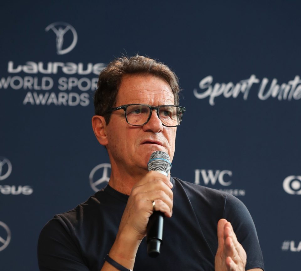  Fabio Capello weighed in with his opinion on women's football