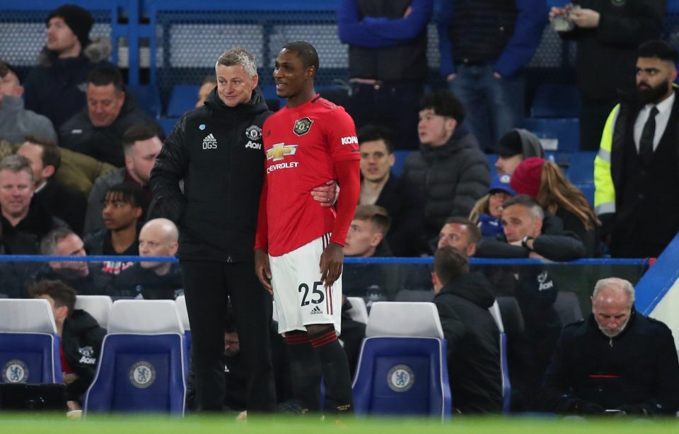  Odion Ighalo made his United debut late on and almost scored