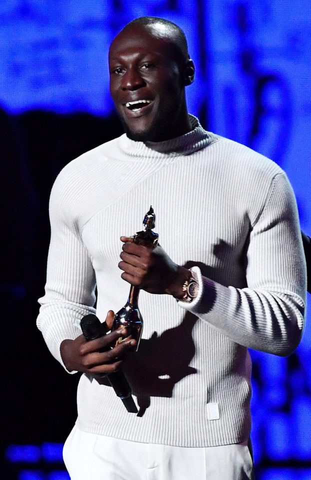  Stormzy won Best Male