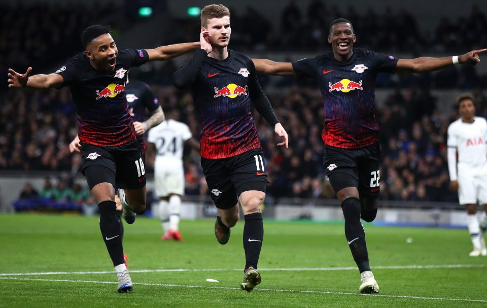  Timo Werner was the match winner for RB Leipzig in their game against Tottenham