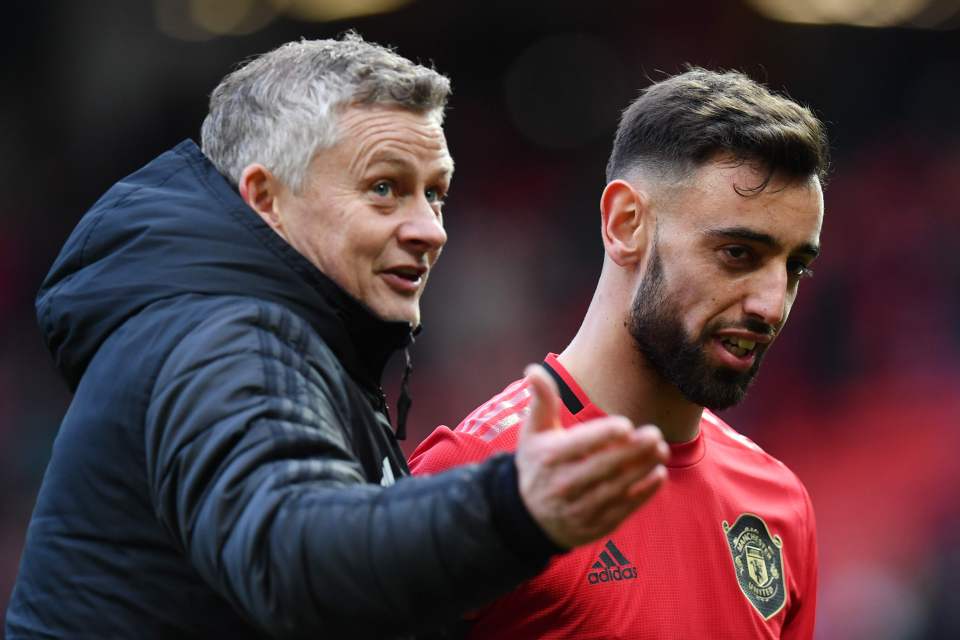  Solskjaer was delighted with the impact of new signing Bruno Fernandes