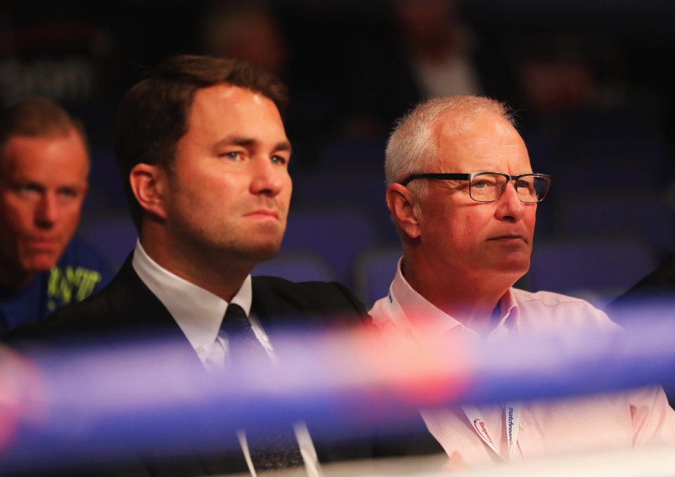 Hearn is a firm believer in social media and tweets regularly to boxing fans