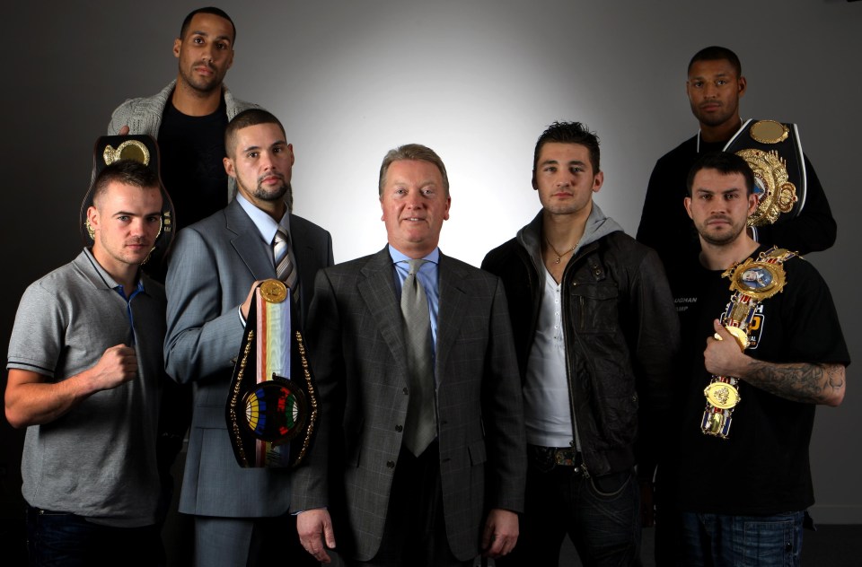 Frank Warren saw his stable of boxers taken from him by Eddie Hearn when Matchroom Sports went back into boxing